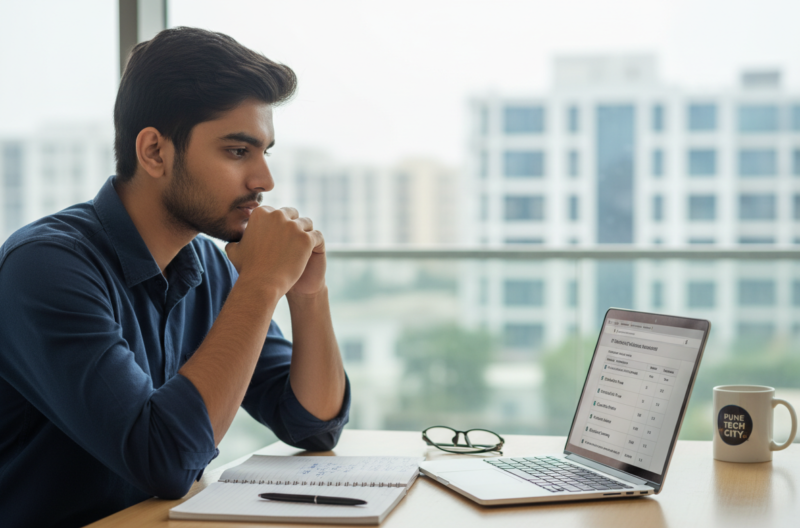 Student selecting the Best IT Training Institute in Hadapsar