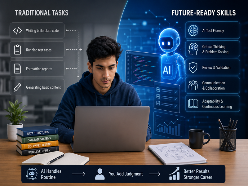 AI changing entry-level IT jobs and the skills freshers need